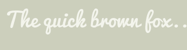 Image with Font Color F3F4EC and Background Color CCCFBC